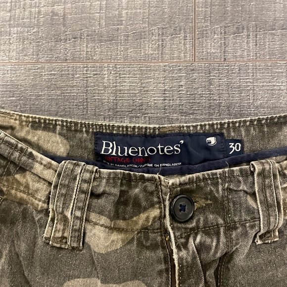Faded Camo Bluenotes Cargo Shorts - Picture 5 of 6